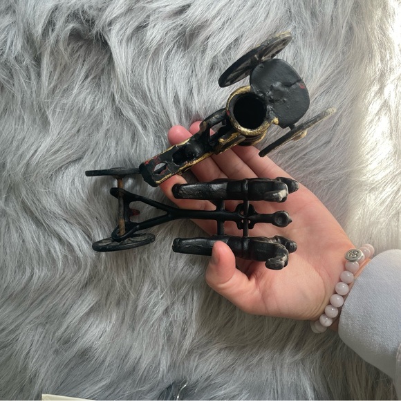 Vintage cast iron horse and driver - Picture 5 of 5